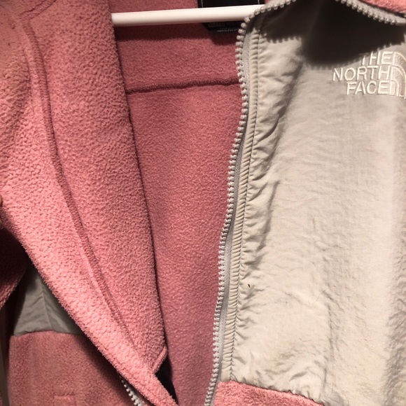 Pink The North Face Fleece Jacket - Picture 5 of 5